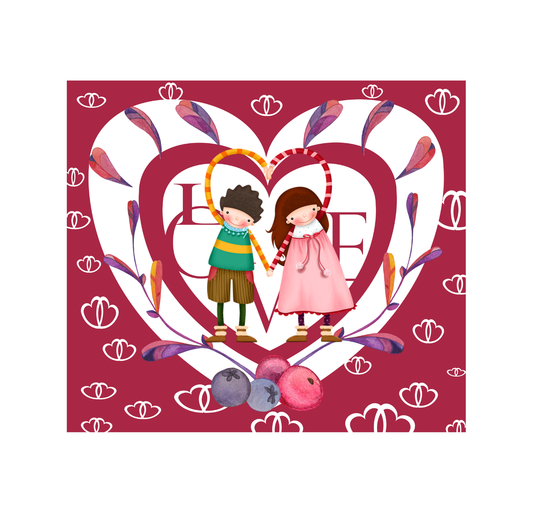 Happy Love Kids Tumbler