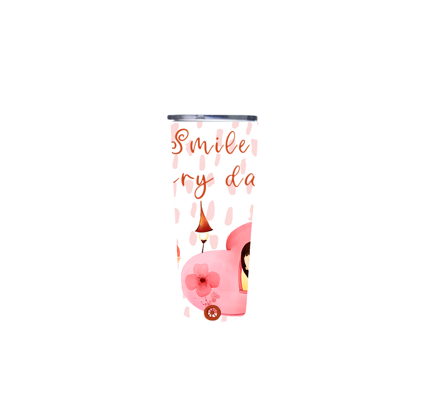 Happy Smile Everyday Tumbler