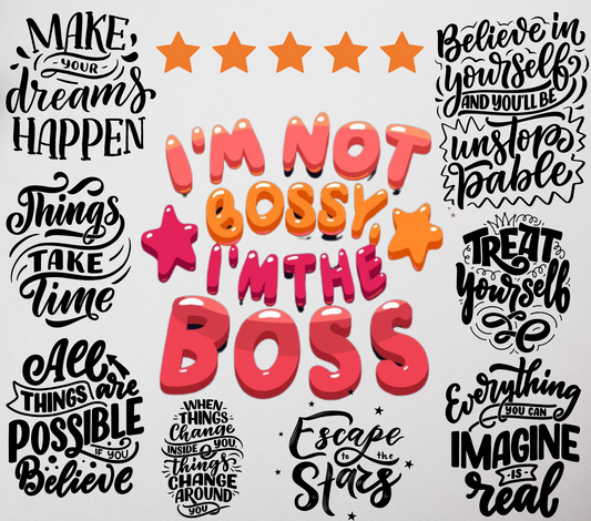 I'm Not Bossy I'm The Boss Mug