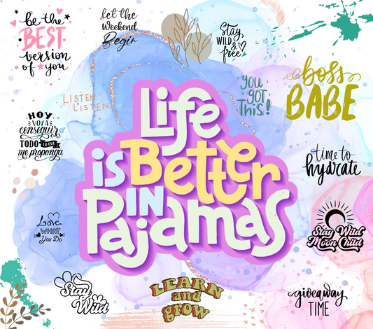 Life Is Better In Pajamas Mug
