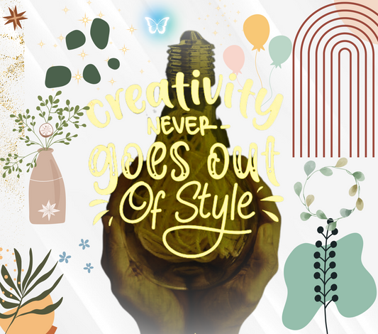Creativity Never Goes Out Of Style Tumbler