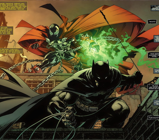 Batman With Spawn Kids Tumbler