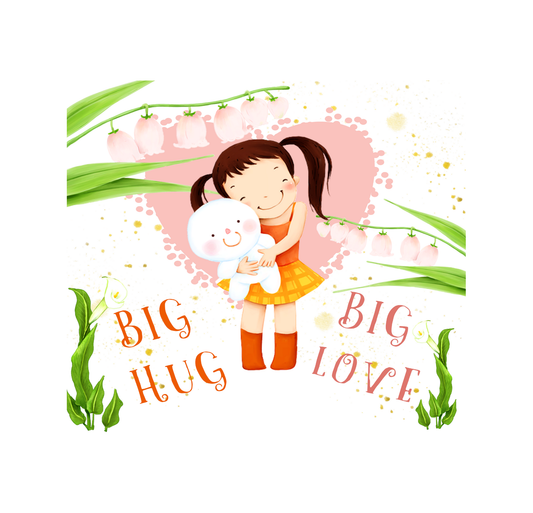 Happy Big Hug Big Love Kids Tumbler