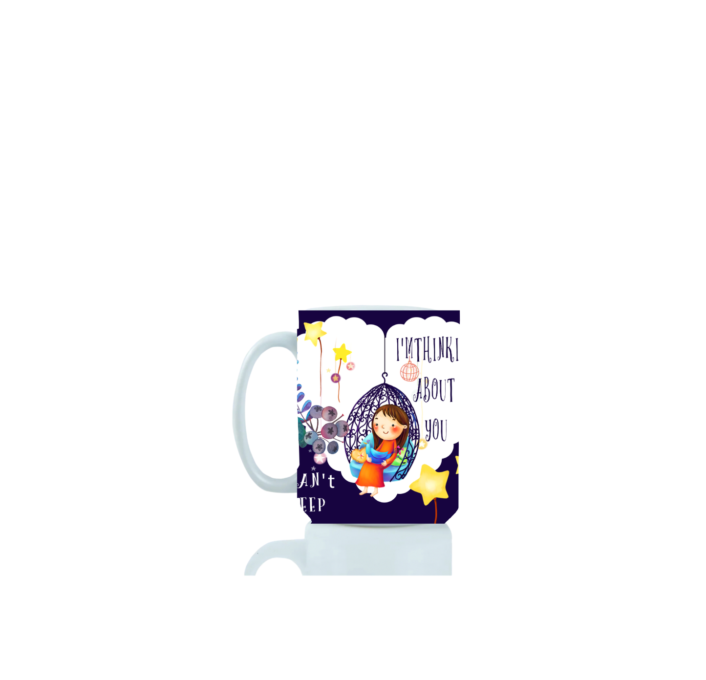 Happy Thinking About You Mug