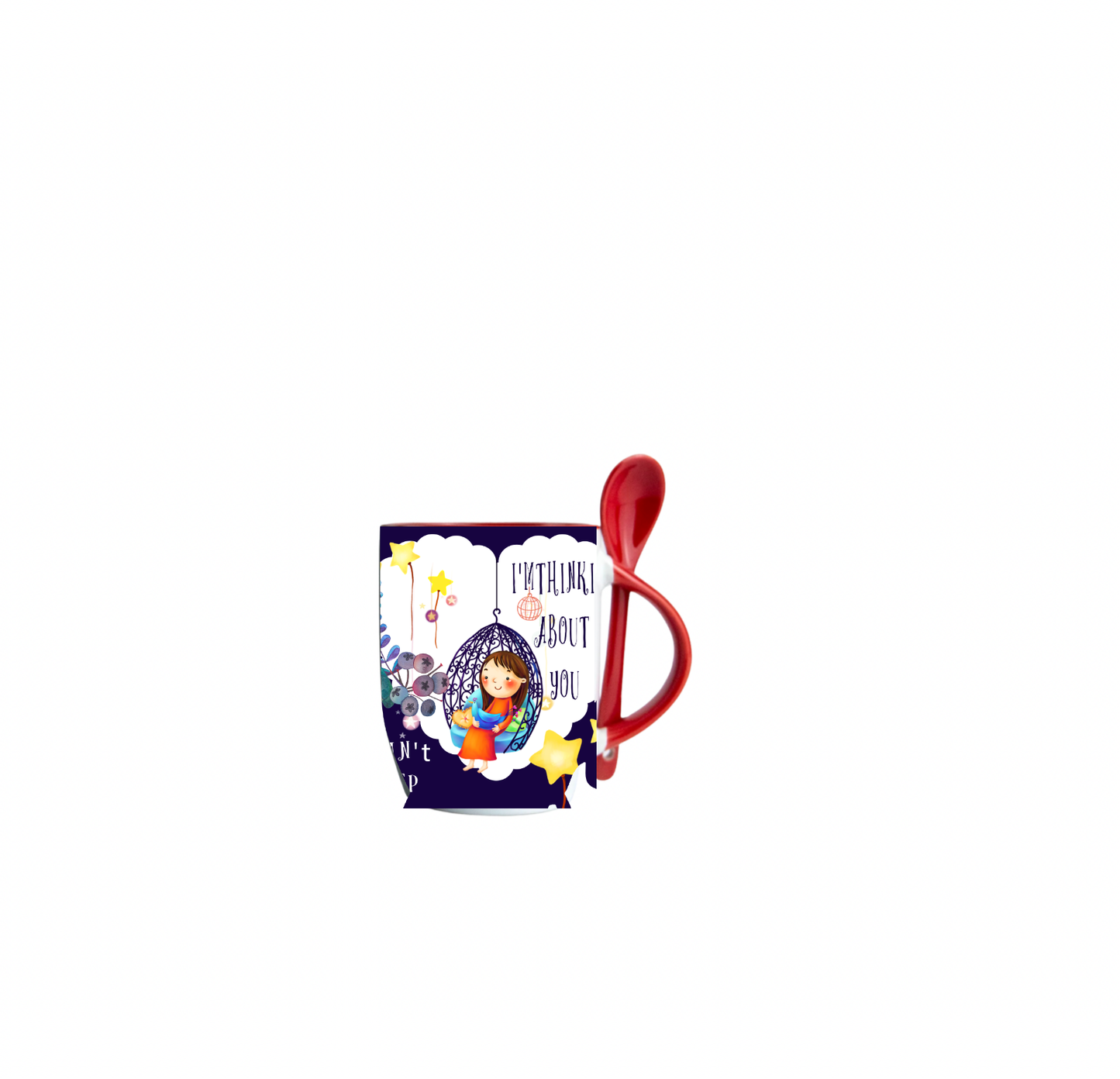 Happy Thinking About You Mug