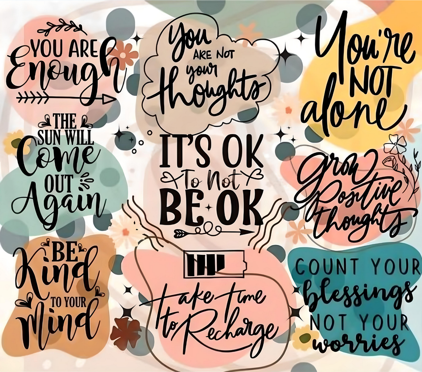 The World Is Positive Tumbler