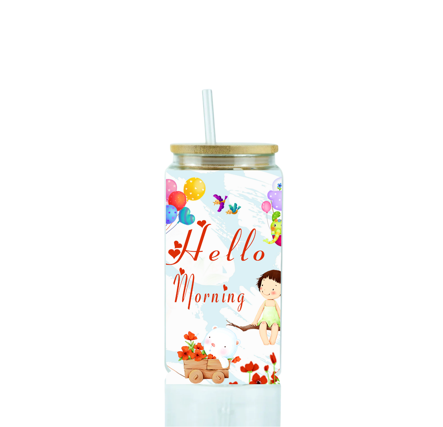 Happy Hello Good Morning Tumbler