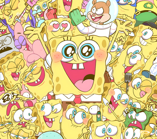 To Many Sponges Kids Tumbler