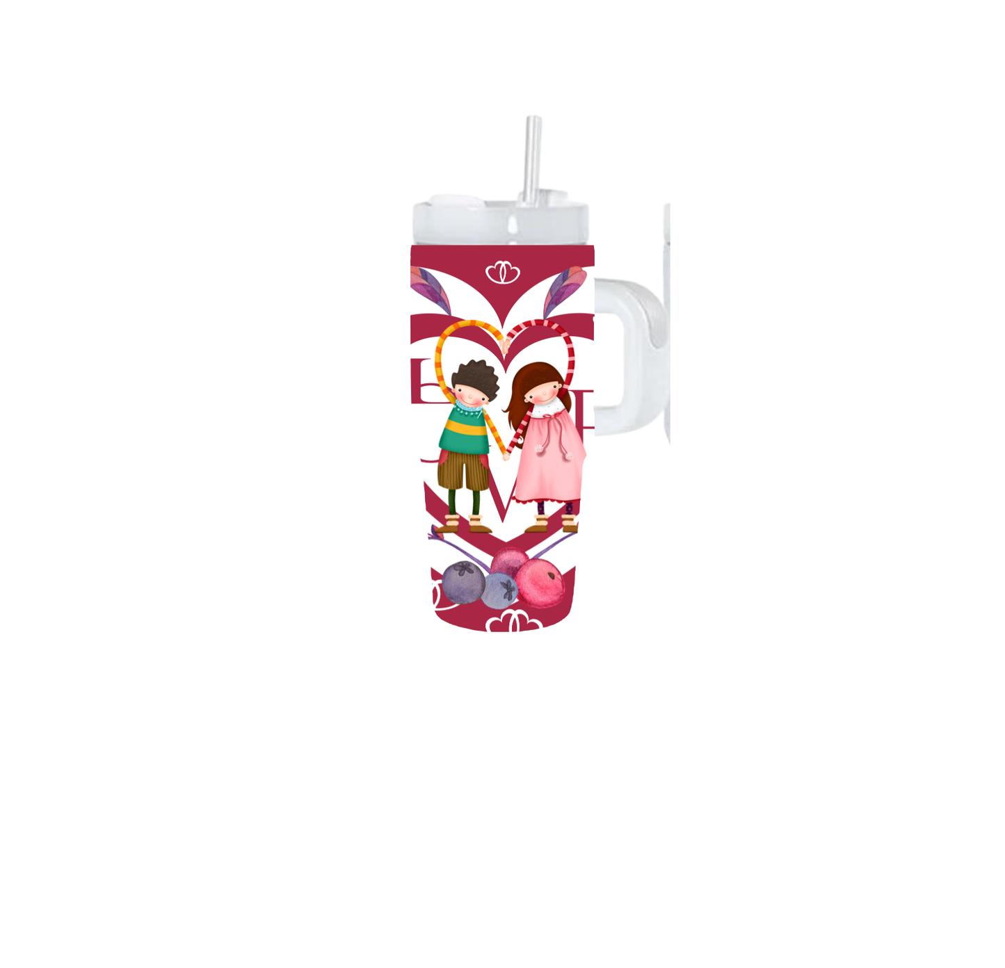 Happy Love Kids Tumbler