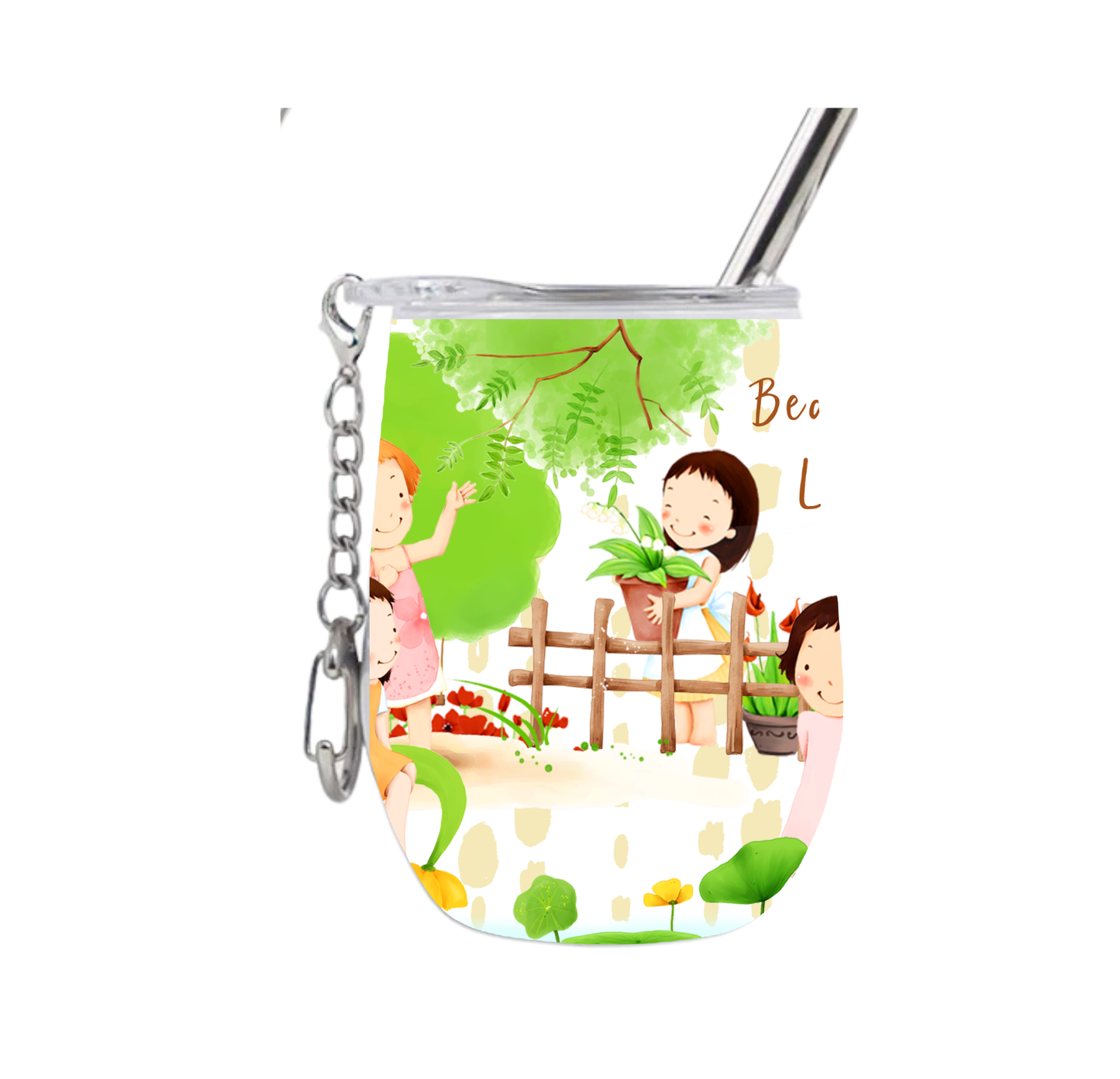 Happy Beauty Life Wine Tumblers