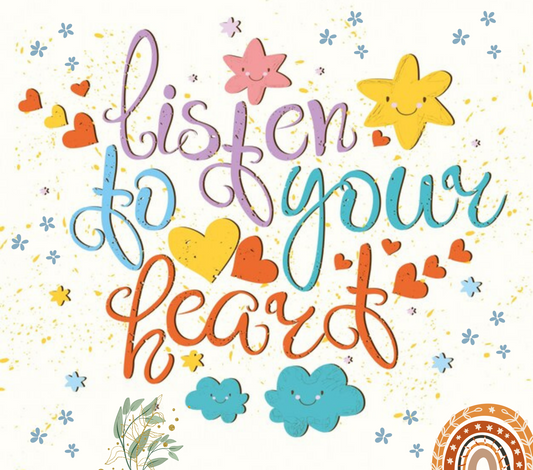 Listen to Your Heart Tumbler