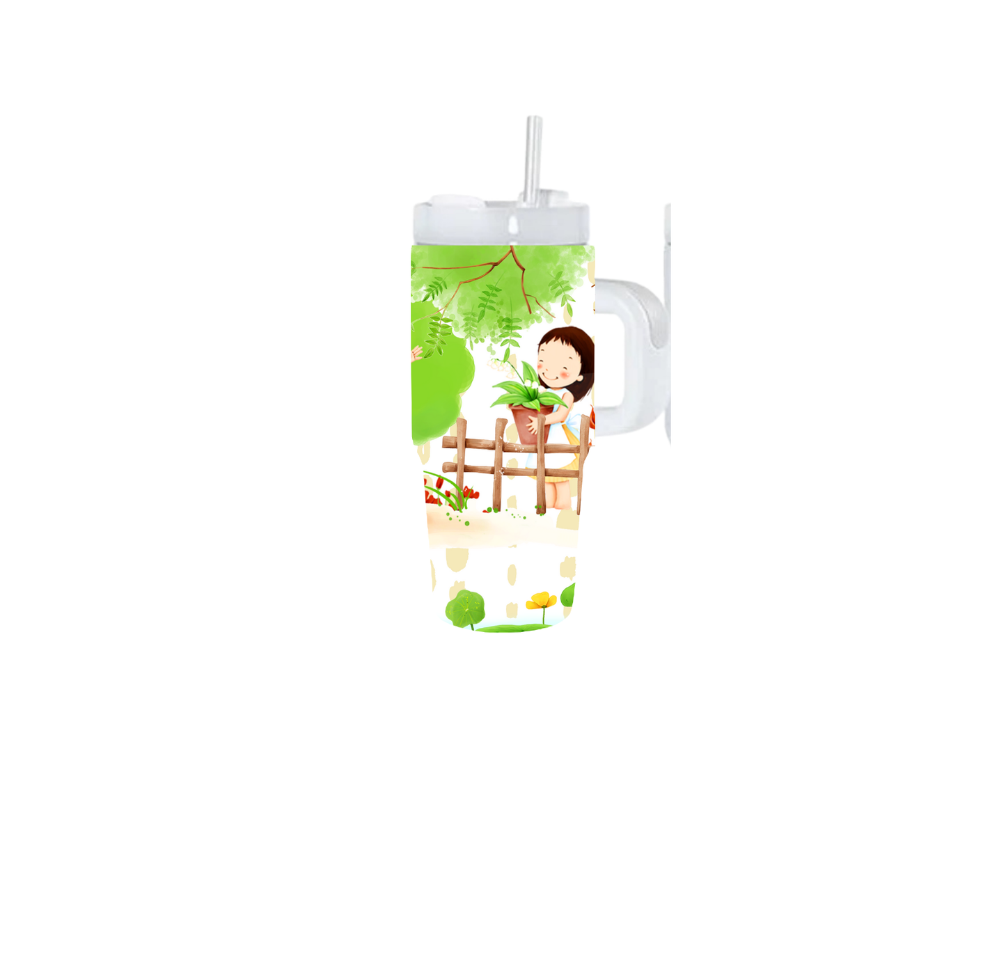 Happy Beauty in Life Kids Tumbler