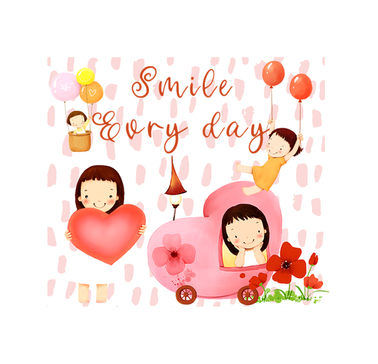 Happy Smile Everyday Tumbler