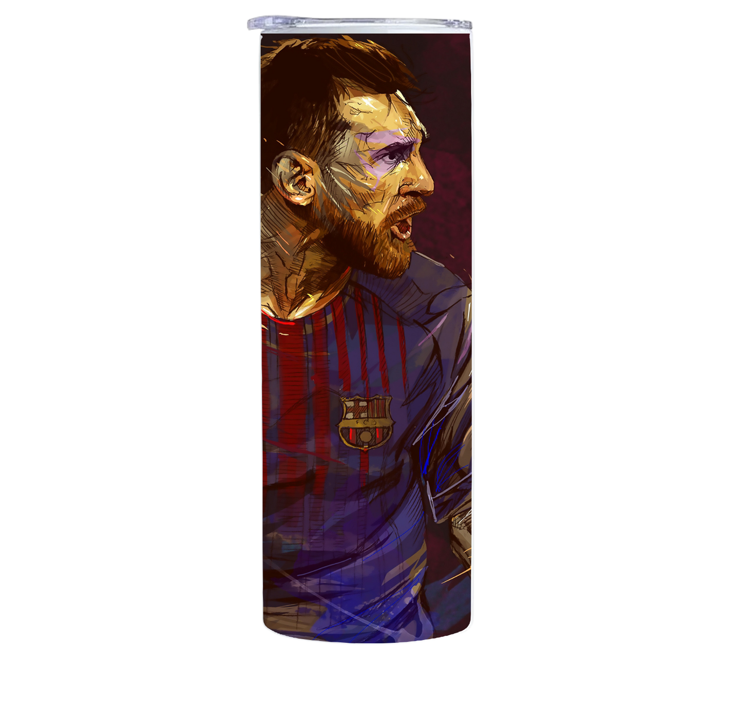 Messi Here Tumbler