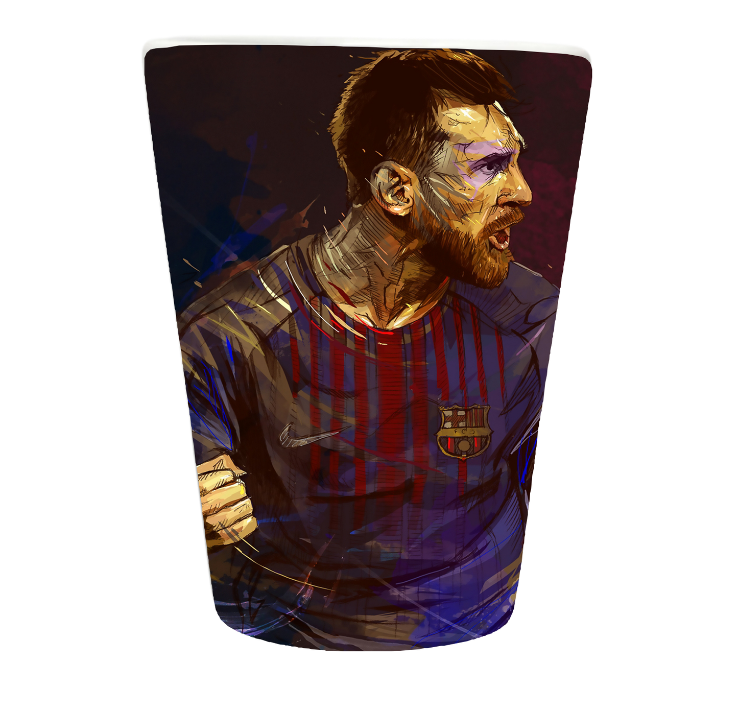 Messi Here Wine Tumblers
