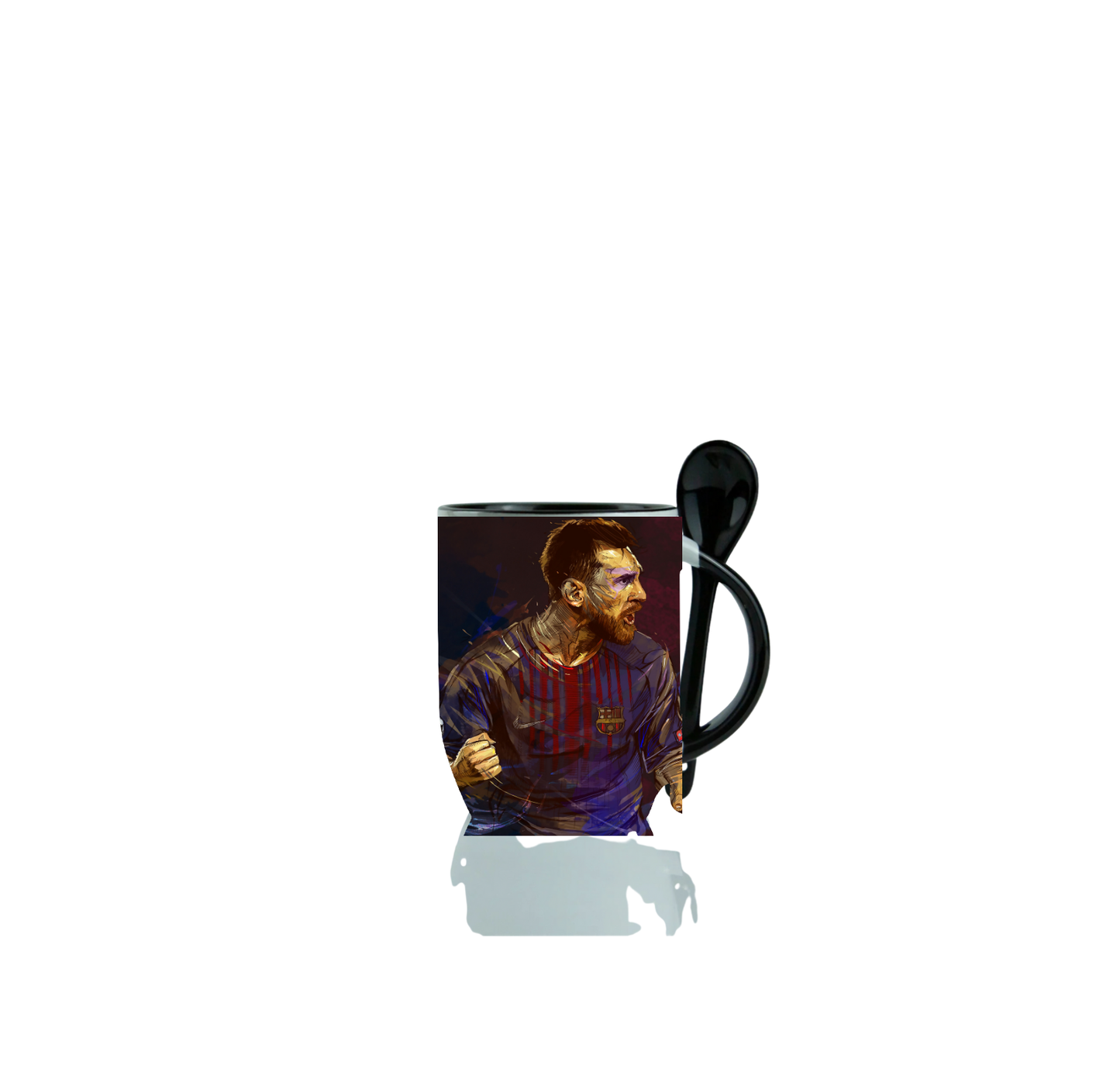 Messi Here Mug