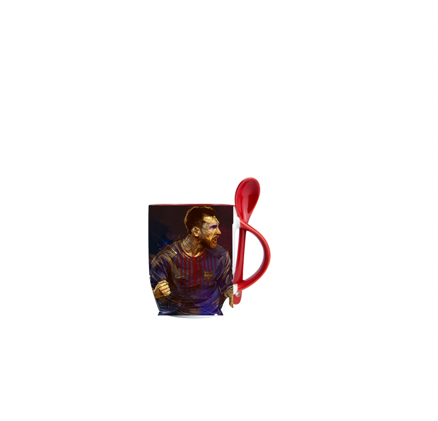 Messi Here Mug