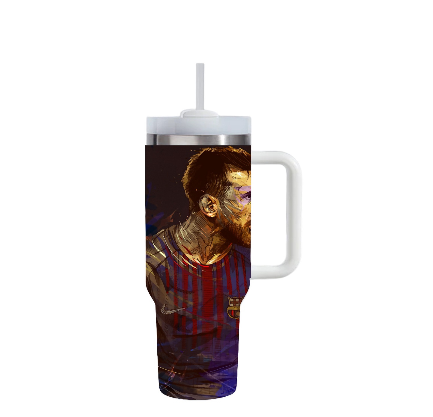 Messi Here Tumbler