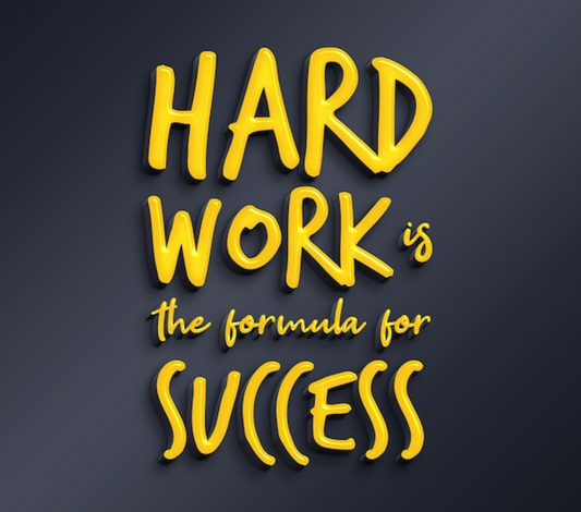 Hard Work Is The Formula For Success Kids Tumbler