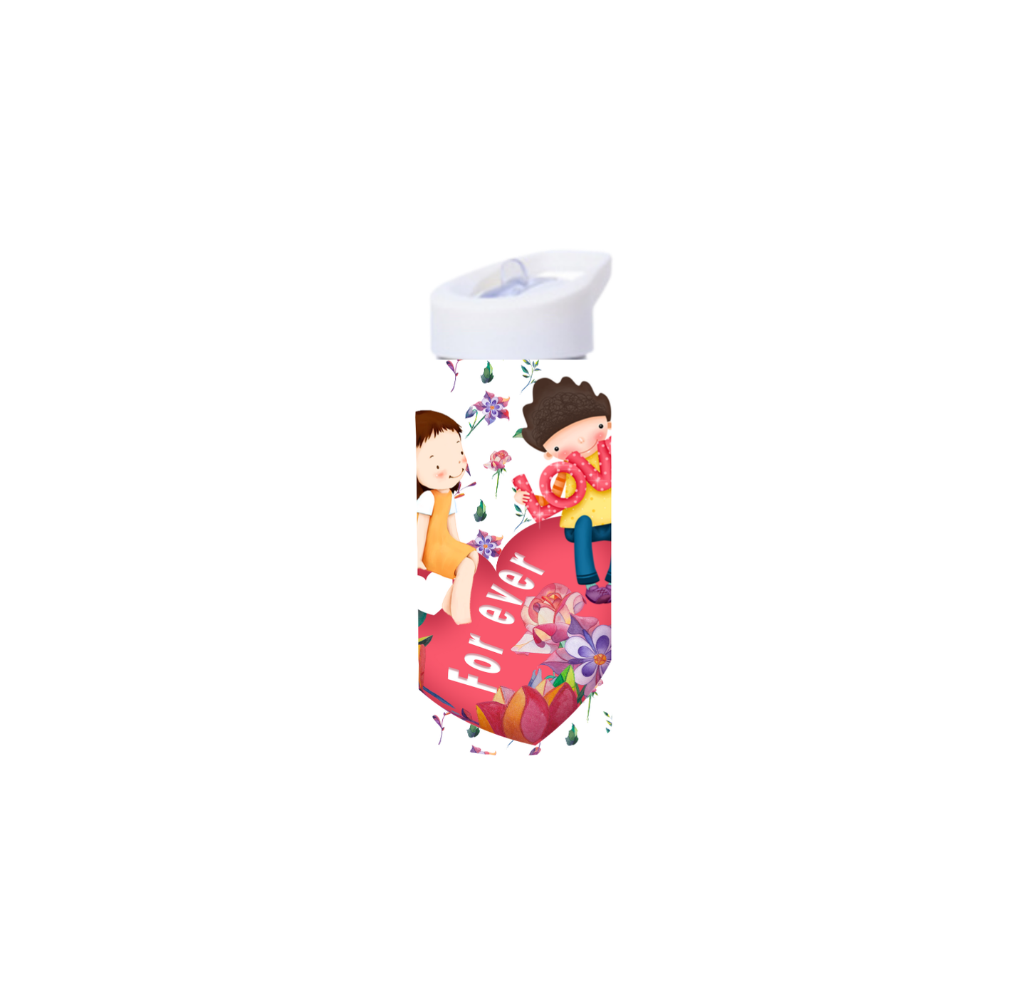 Happy Love Forever Kids Tumbler