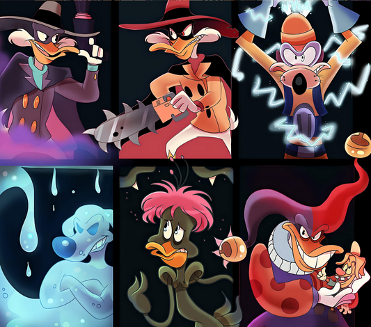 Darkwing Duck Villians Tumbler