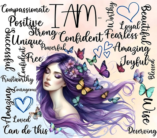 I Am Enough Tumbler