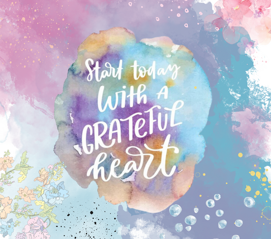 Start Today With A Creative Heart Tumbler