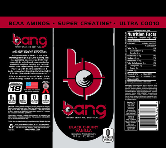 Bang Black Cherry Vanilla Wine Tumbler