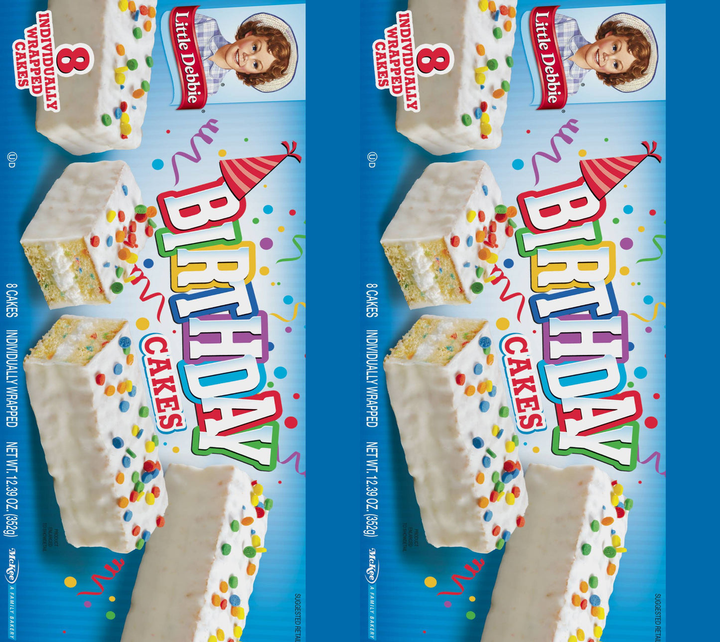 Little Debbie Birthday Cakes Wine Tumbler