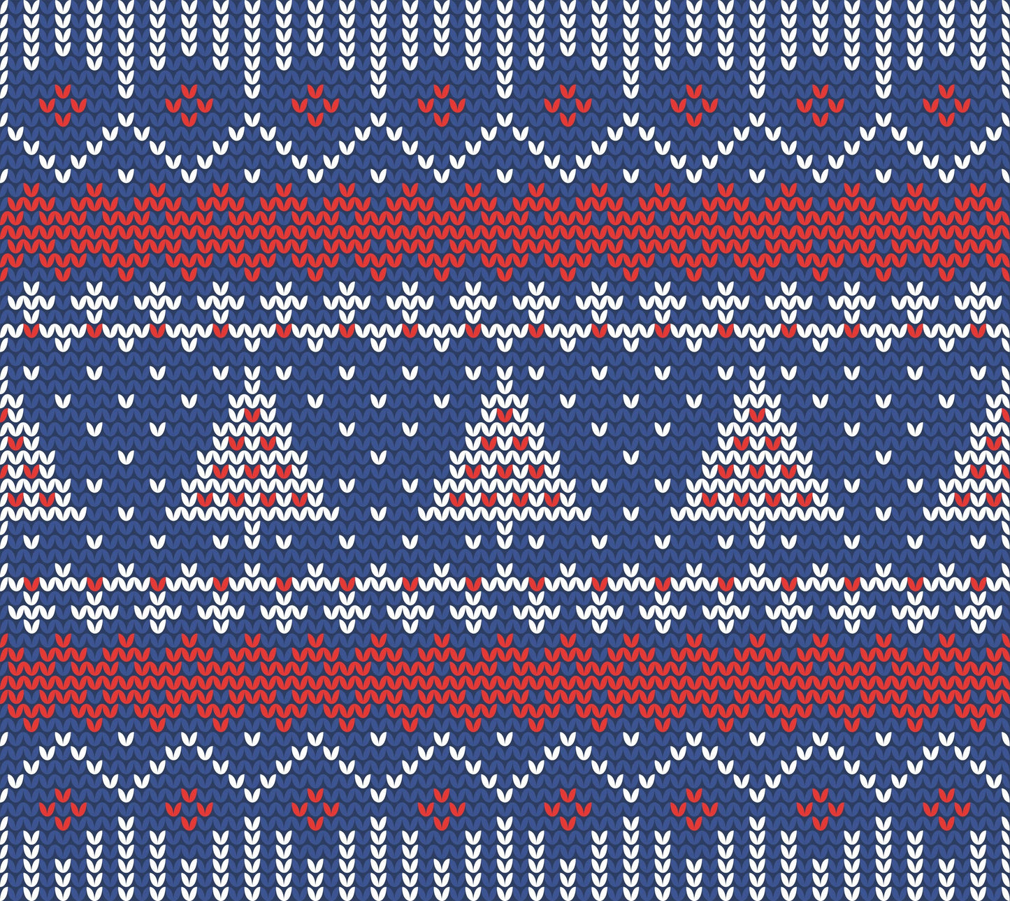 Blue Christmas Trees Kids Tumbler