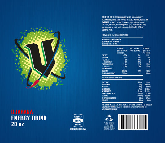 Guarana Energy Drink Wine Tumbler