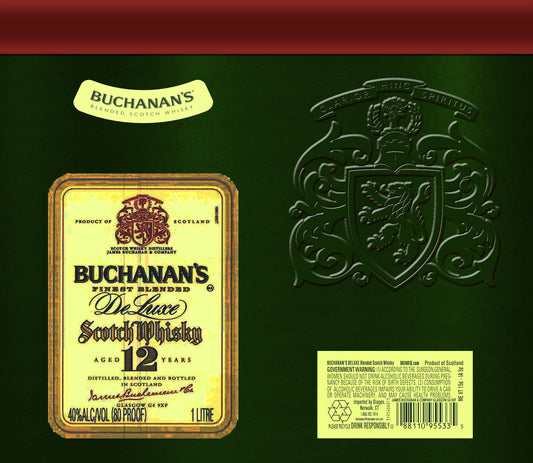Buchanans Scotch Wine Tumbler