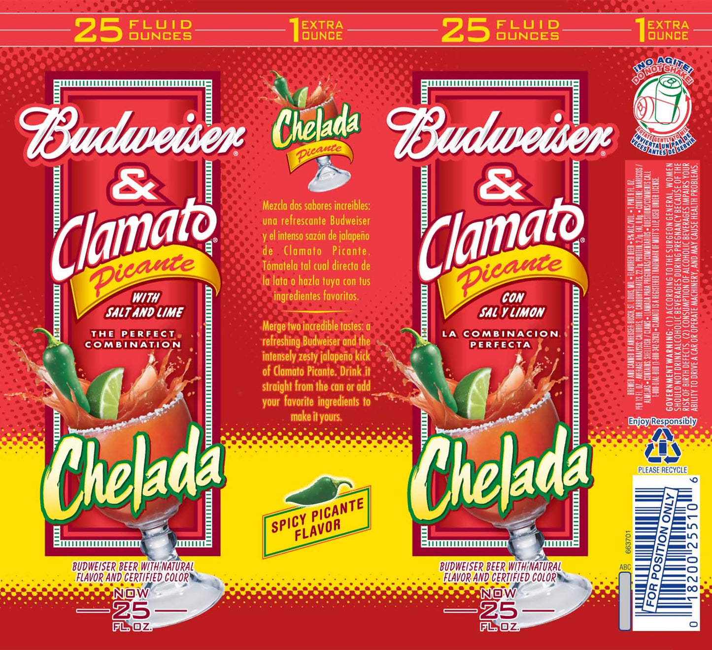 Bud & Clamato Wine Tumbler