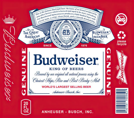 Budweiser Wine Tumbler