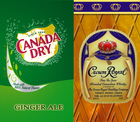 Canada Dry & Crown Royal Wine Tumbler