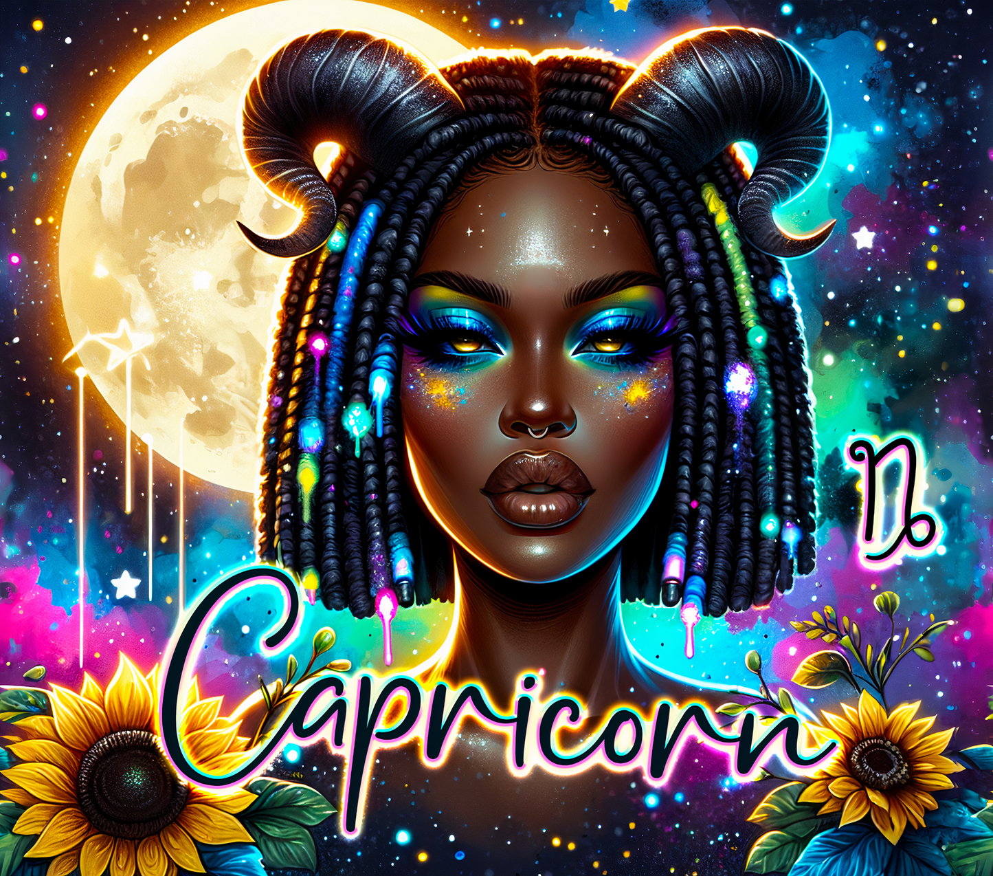 Capricorn Queen Wine Tumbler