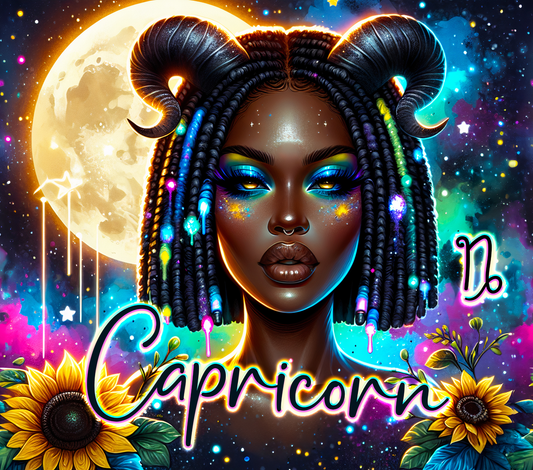 Capricorn Queen Kids Tumbler