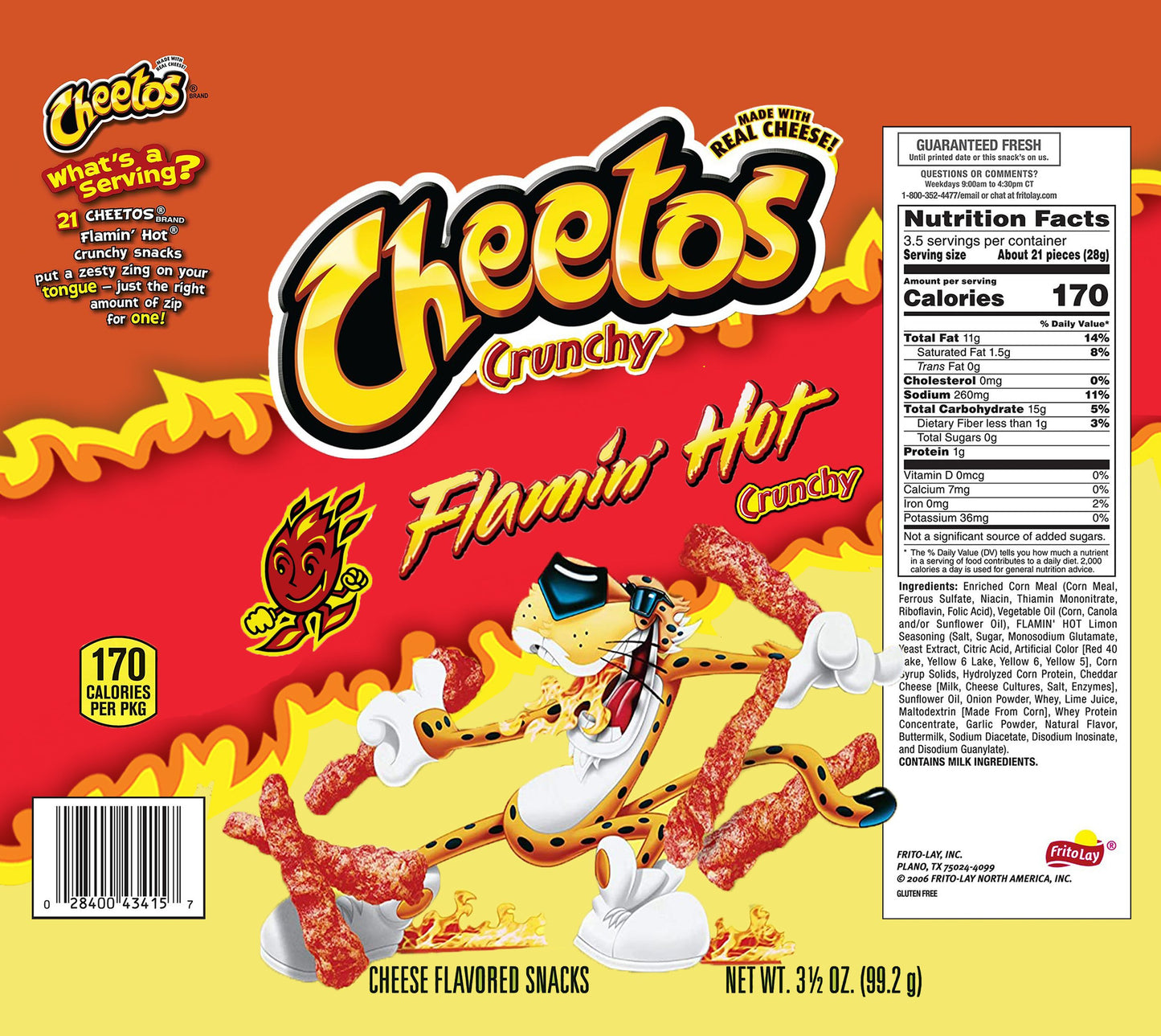 Cheetos Flaming Hot Crunchy Wine Tumbler