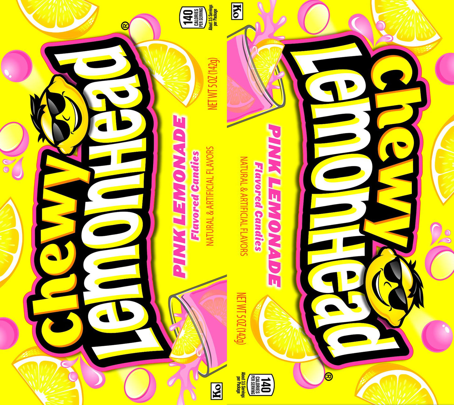 Chewy Lemonhead Pink Lemonade Kids Tumbler