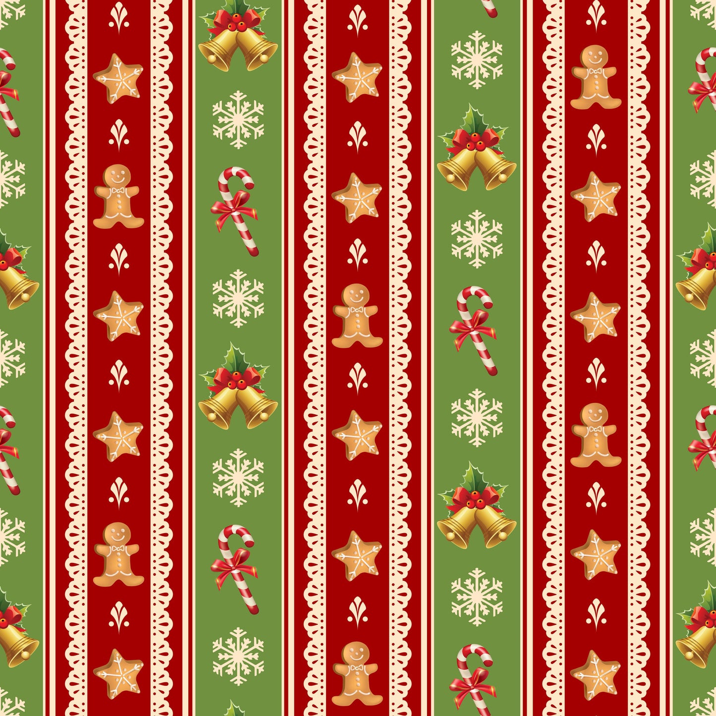 Christmas Pattern With Gingerbread Men And Candy Canes Wine Tumbler