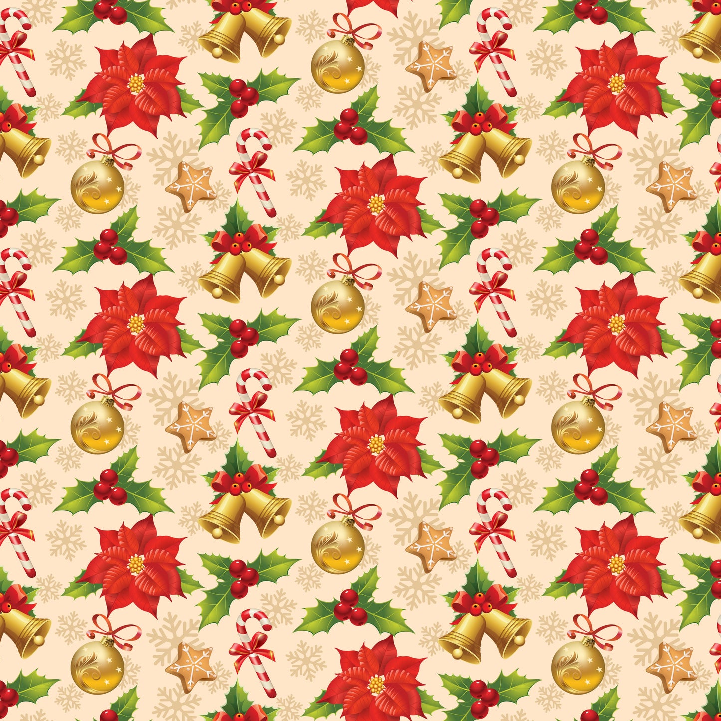 Mistletoe, Flowers, Bells, And Cookies Wine Tumbler