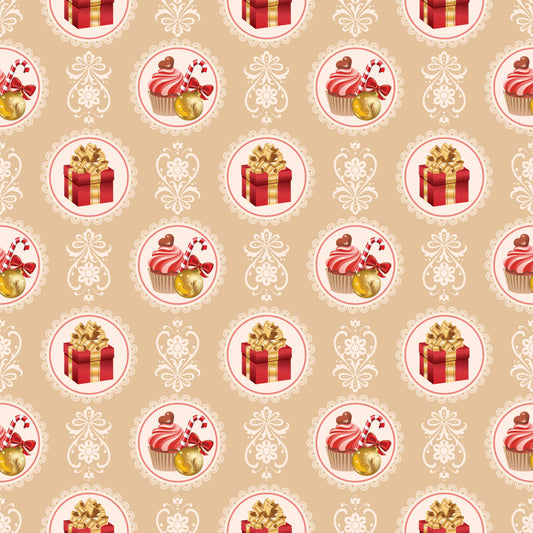 Gift Boxes, Cupcakes, And Candy Canes Tumbler