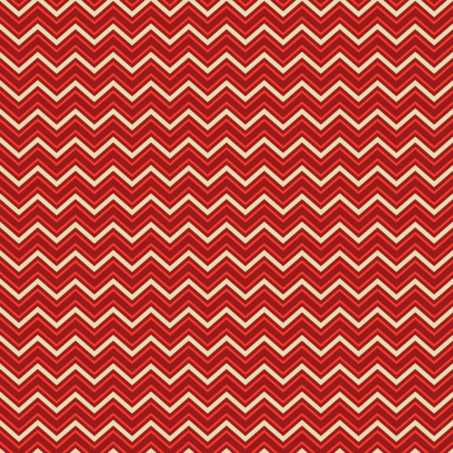 Red Beige ZigZag Wine Tumbler