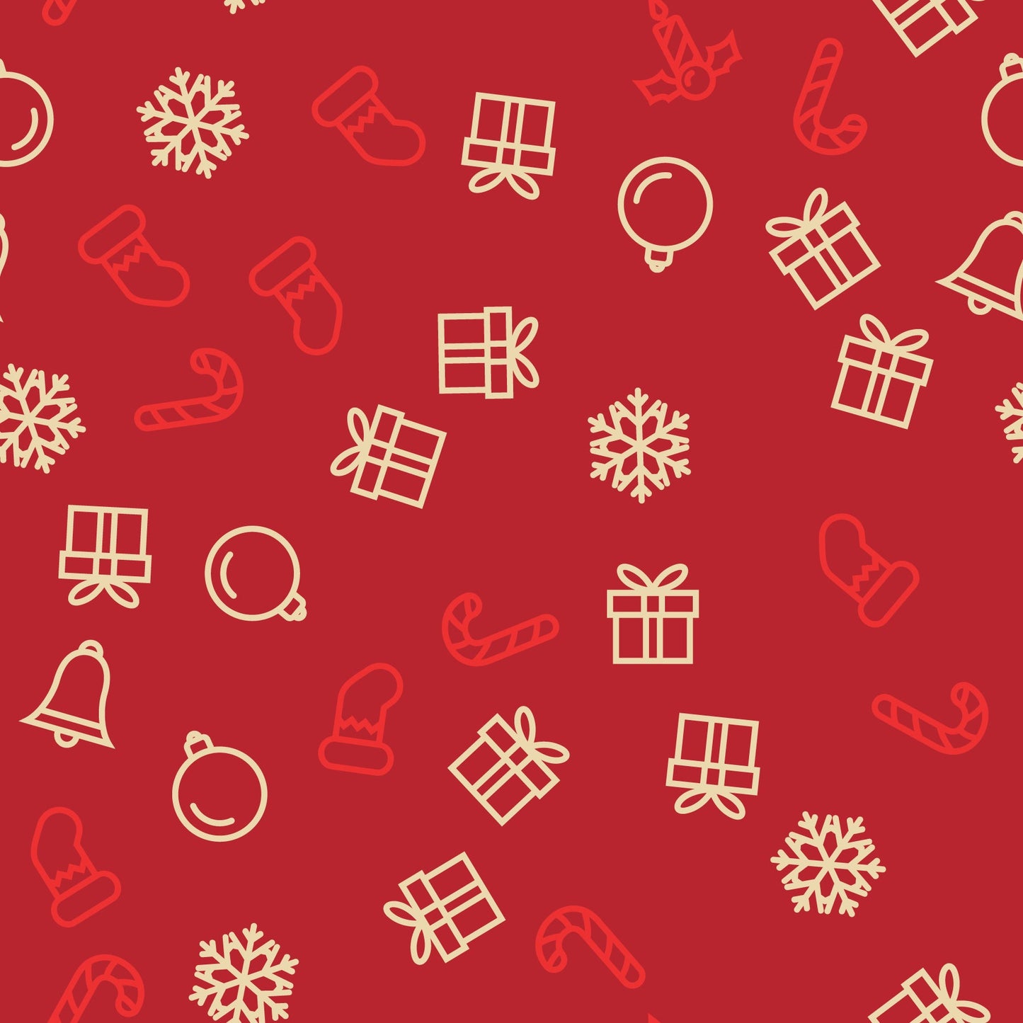 White Christmas Ornaments  With Red Snowflakes and Candy Canes Kids Tumbler