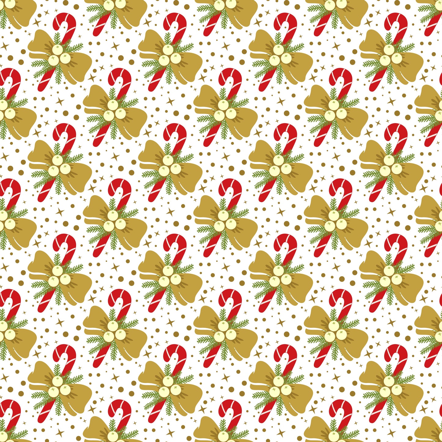 Candy Canes, Bows, And Stars Kids Tumbler