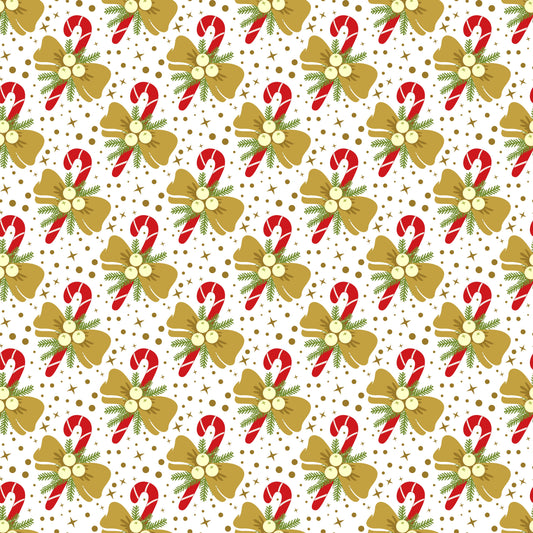 Candy Canes, Bows, And Stars Kids Tumbler