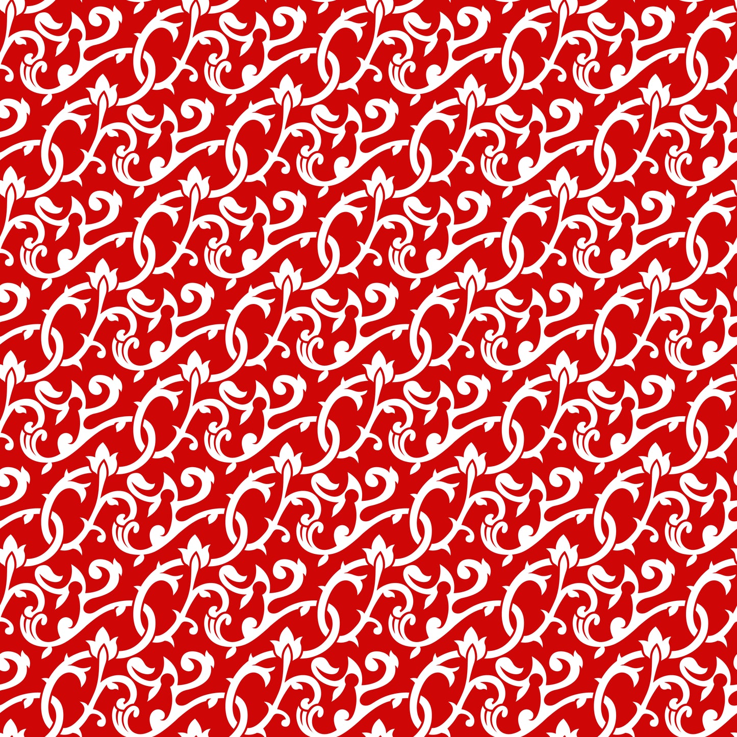 Red Christmas Vines Mug