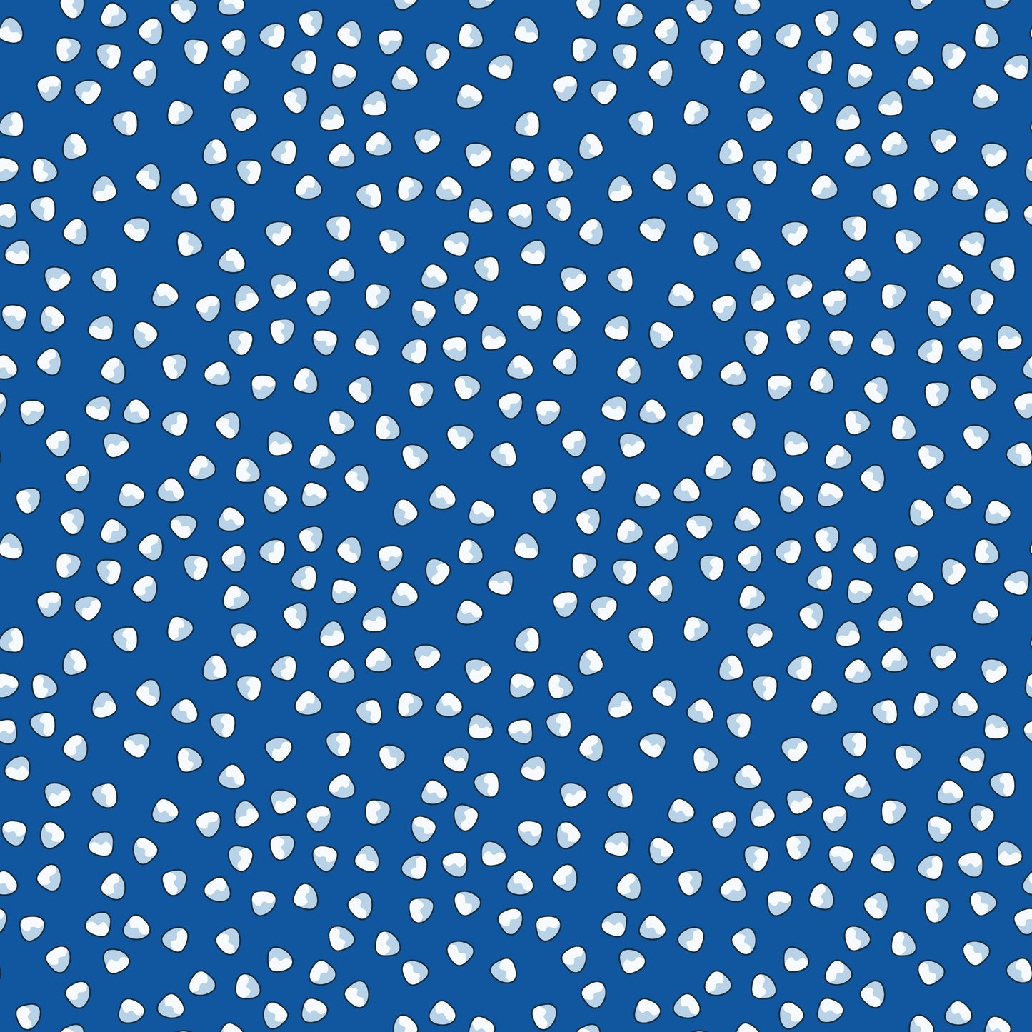 White And Blue Snow Drops Tumbler