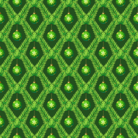 Green Christmas Ornaments Tumbler