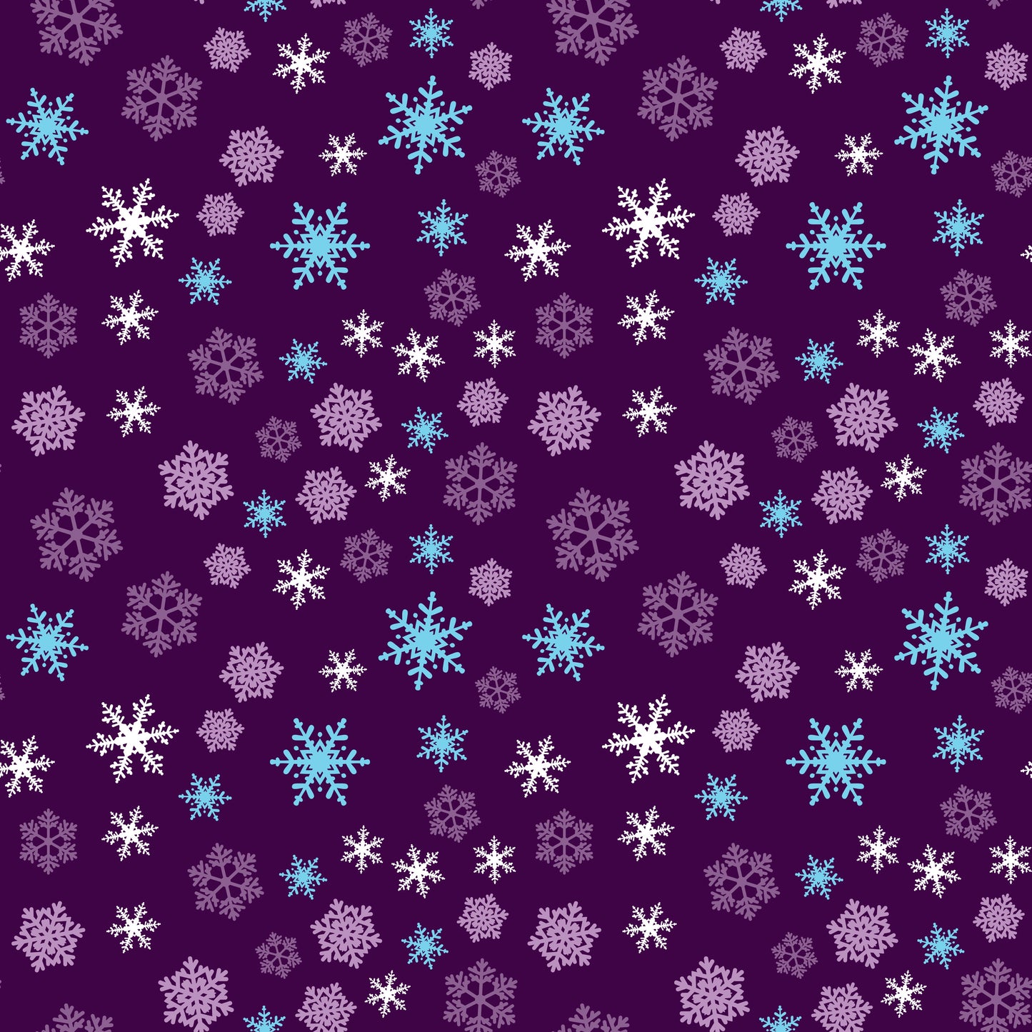Purple SnowFlakes Mug